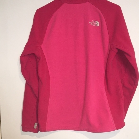 The North Face Pink fleece jacket szM - Picture 6 of 6